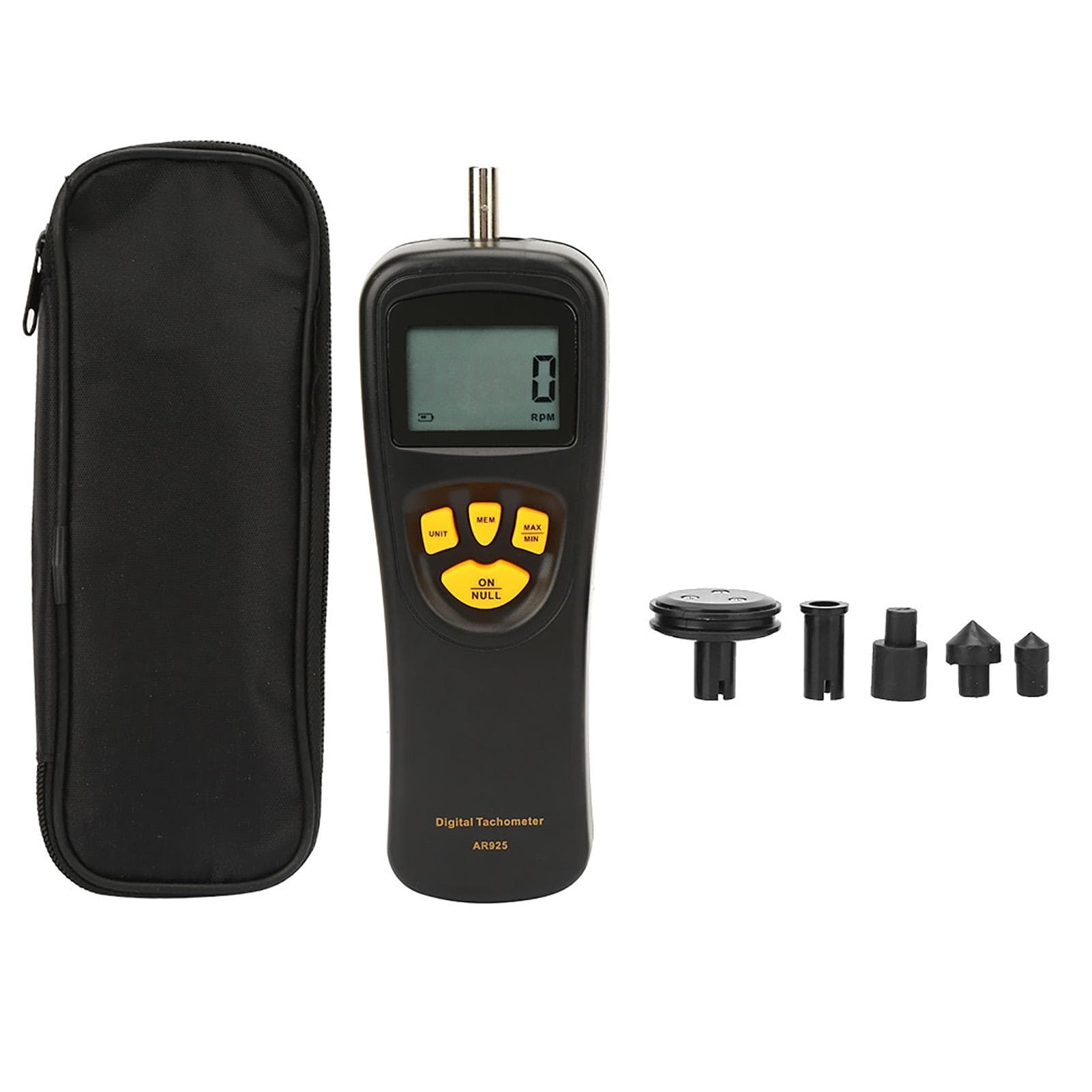 SMART SENSOR 0.5~19999 RPM Contact Digital Tachometer Rotation Meter with LCD Backlight Display