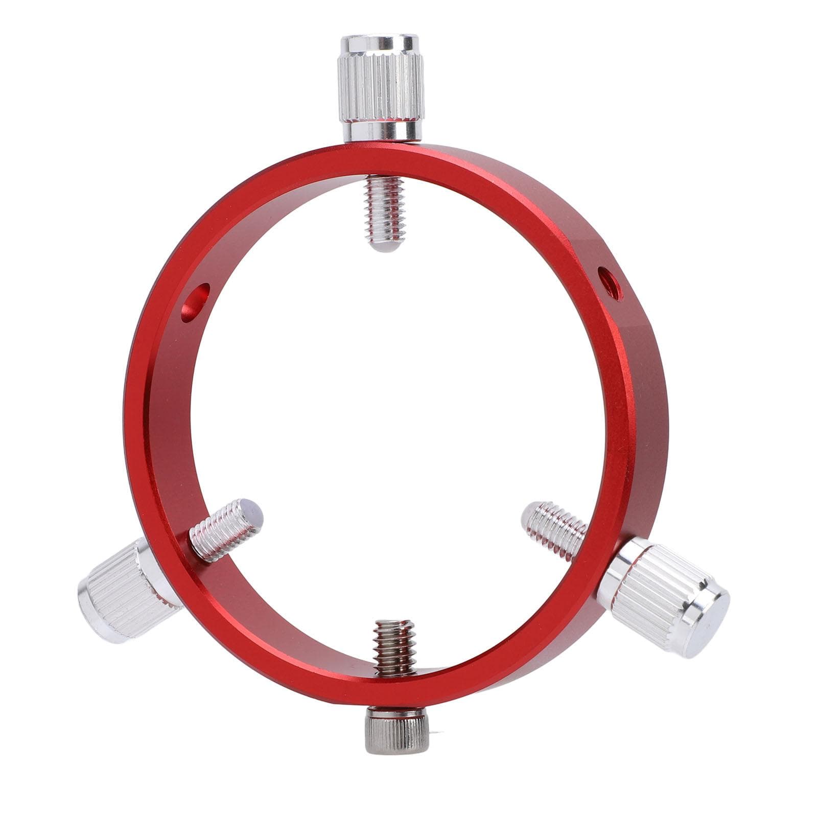 Telescope Guiding Scope Ring 70mm Diameter M6 14in Screw Hole Finder Scope Ring for 50‑70mm