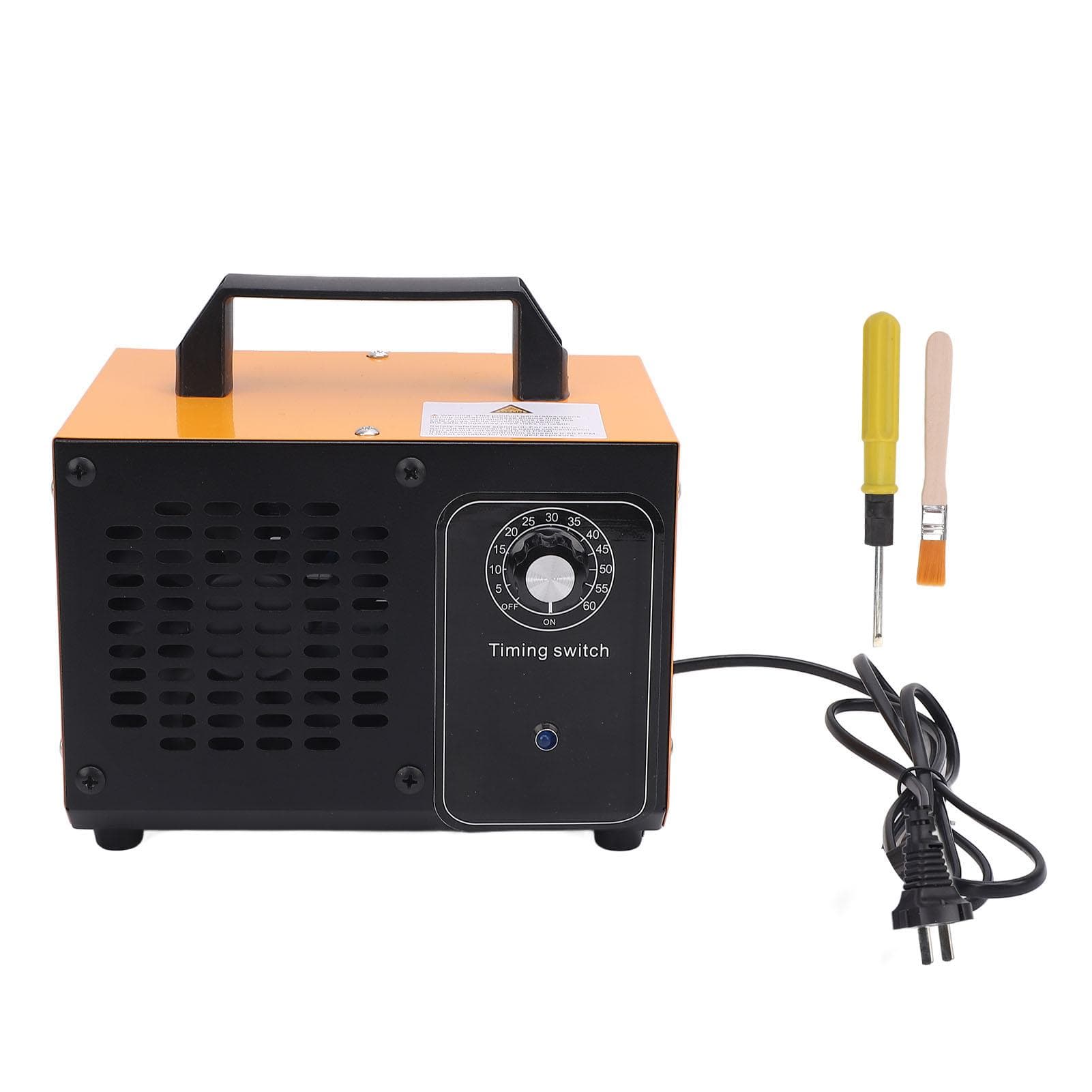 O3 Generator Deodorizer for 2500-4500 Square Feet Space O3 Machine with 60min Timer for Car Home 48000mg US Plug