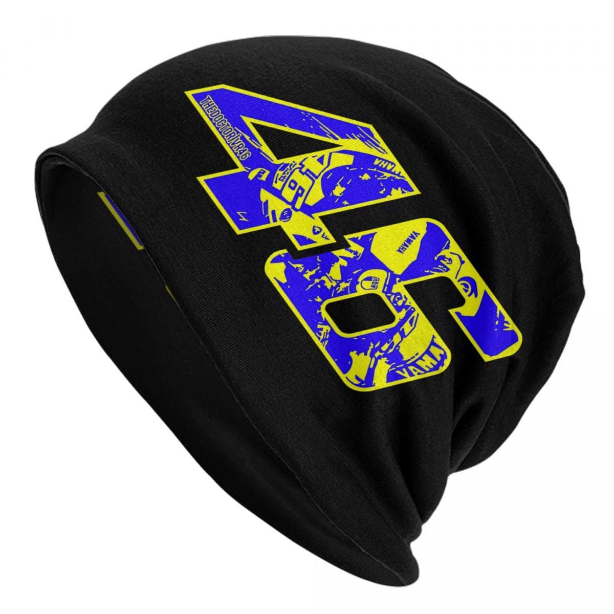 Rossi Skullies Beanies Caps Unisex Winter Warm Knitting Hat Women Unisex Cool Adult Motorcycle Racing Bonnet Hats Outdoor Ski Cap Beanies Hat