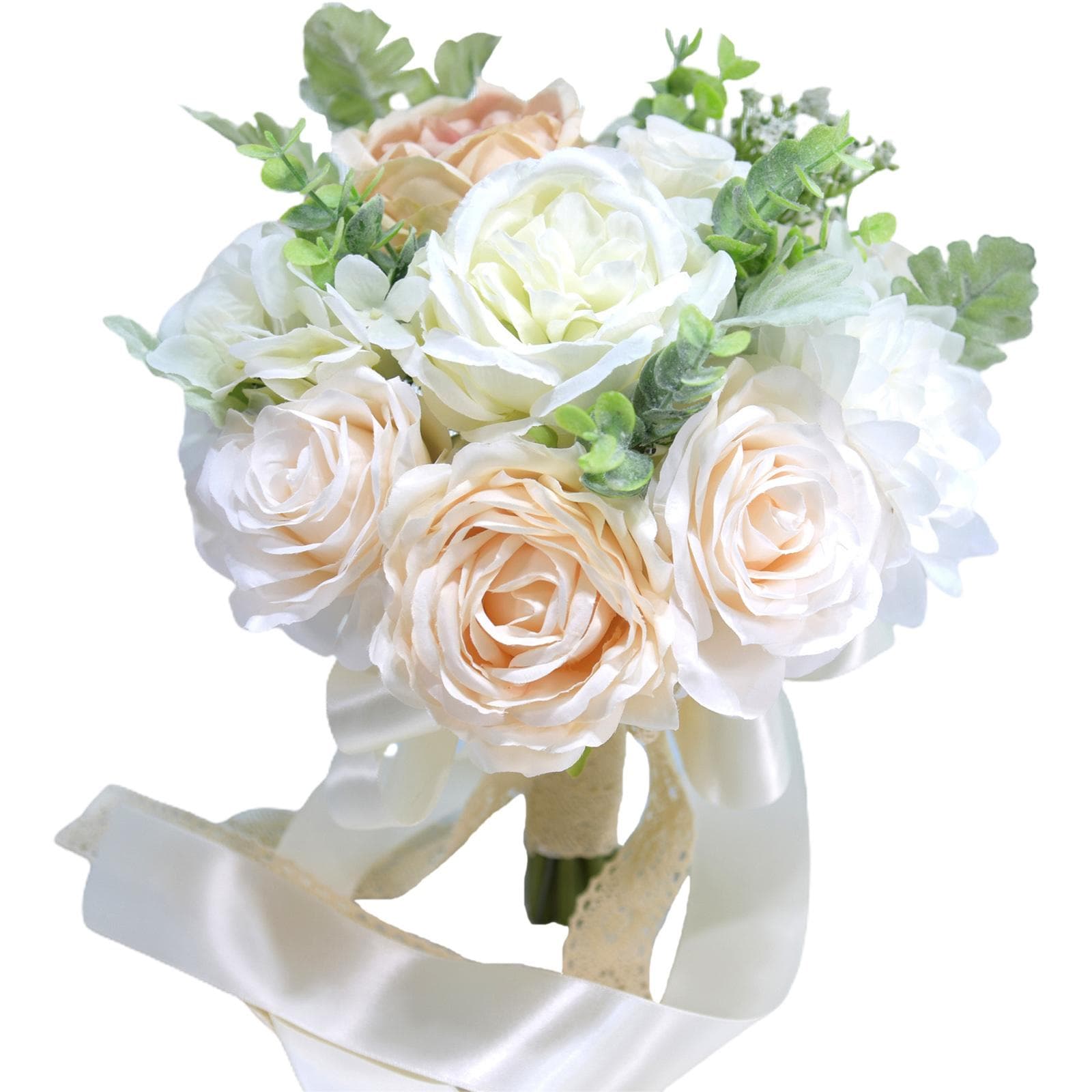 Wedding Bridal Hand Bouquet Home Decoration Fake Flower Silk Flower Artifical Decorative Bouquet