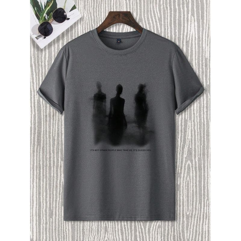 Men's Summer New Loose Short-sleeved T-shirt Men's Clothing with Handsome Teenager Versatile T-shirt Men 5XL