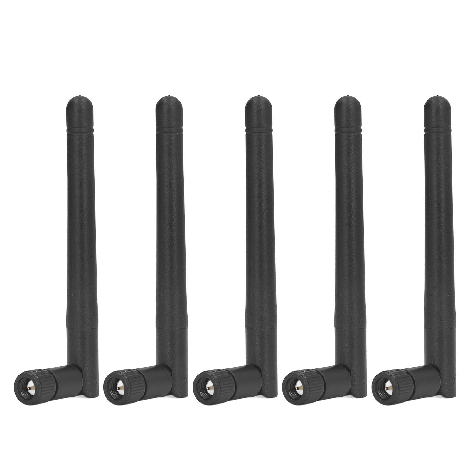 5Pcs Antenna 2.4G Folding Waterproof Omnidirectional SMA Male Head Set Kit for Home