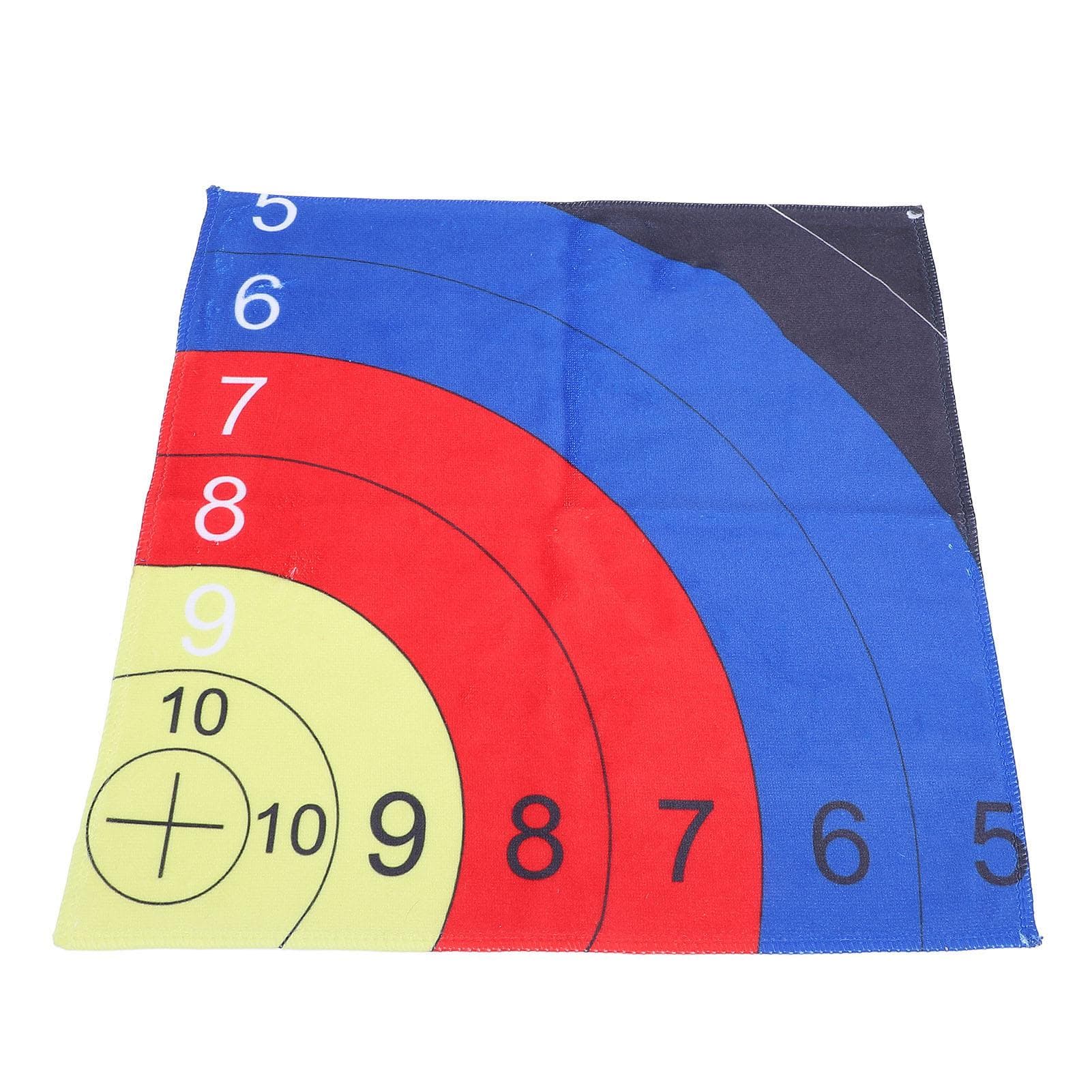 Archery Target Pattern Towel Microfiber Highly Absorbent Square Bath Hand Pool Towel for Bathroom