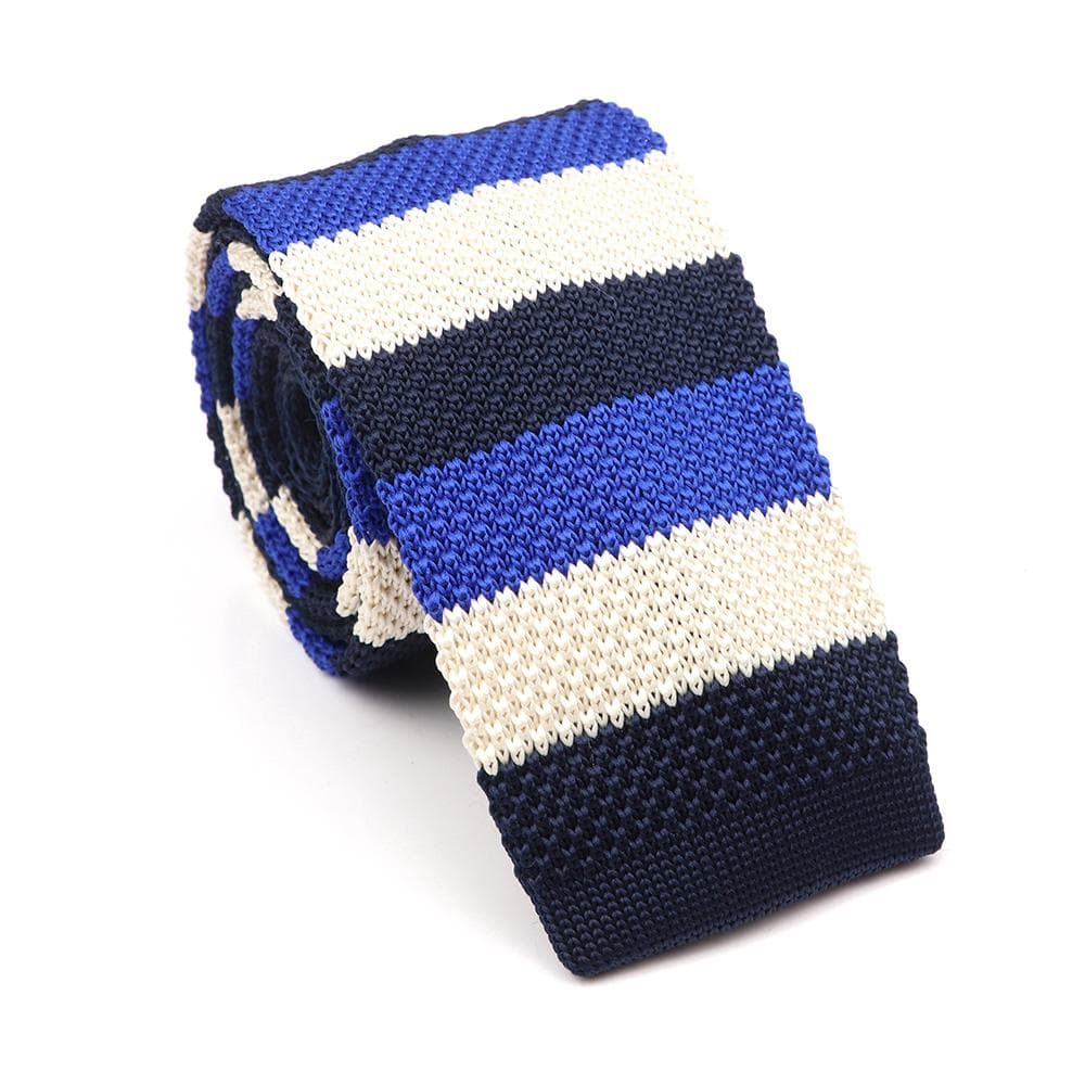 Men's, Solid Color, Knitted Tie, Leisure, Slim Neckties, Wedding, Business,