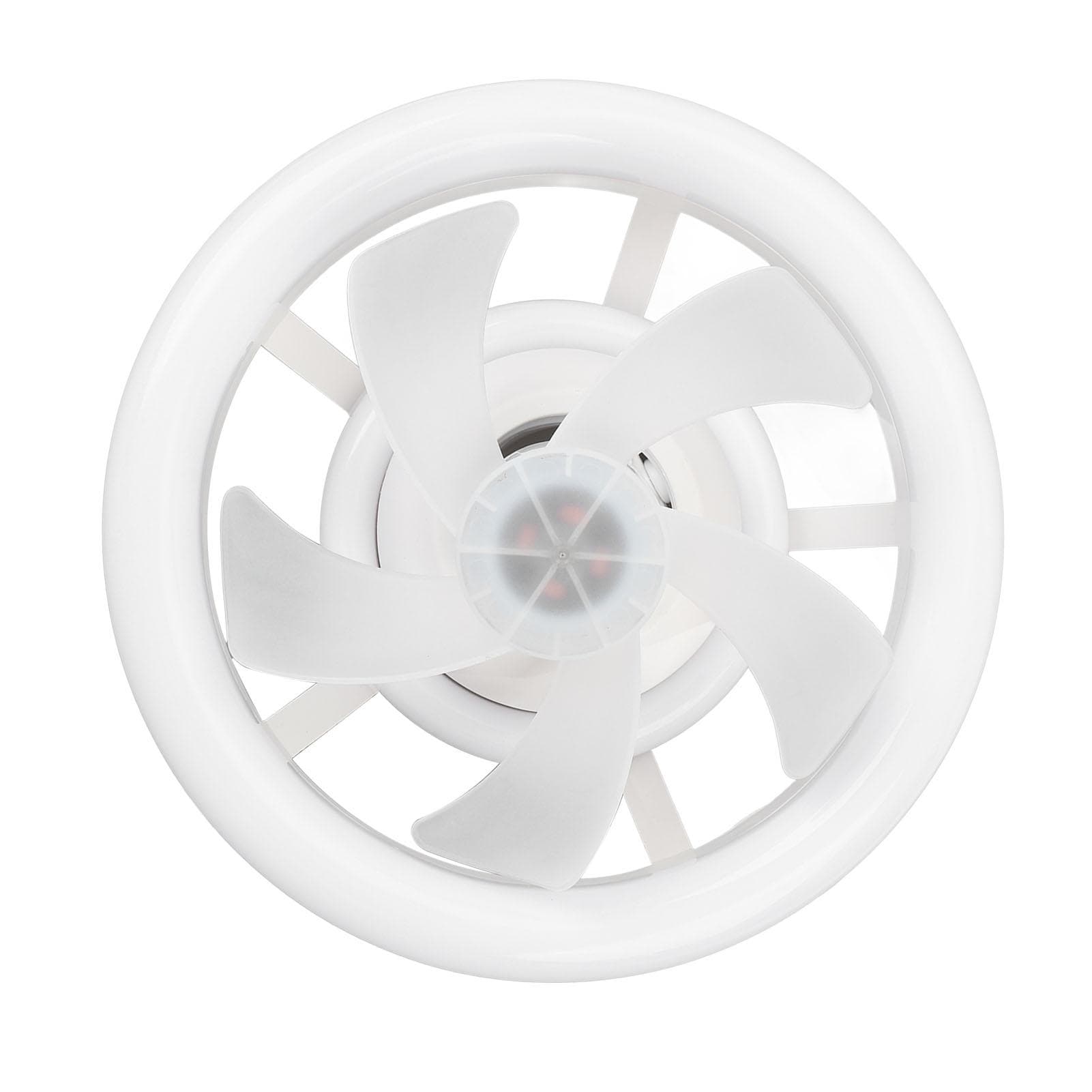 LED Ceiling Fan Light Adjustable Brightness 3 Color Dimmable Multifunctional Smart Electric Fan