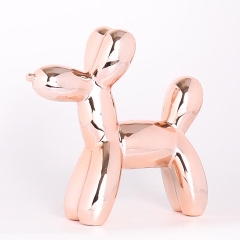 Balloon Dog Piggy Bank Child Kids Money Saving Boxes Animal Statue Figurine Creative Cute Toy Gift Cabinet Ornaments Home Decor
