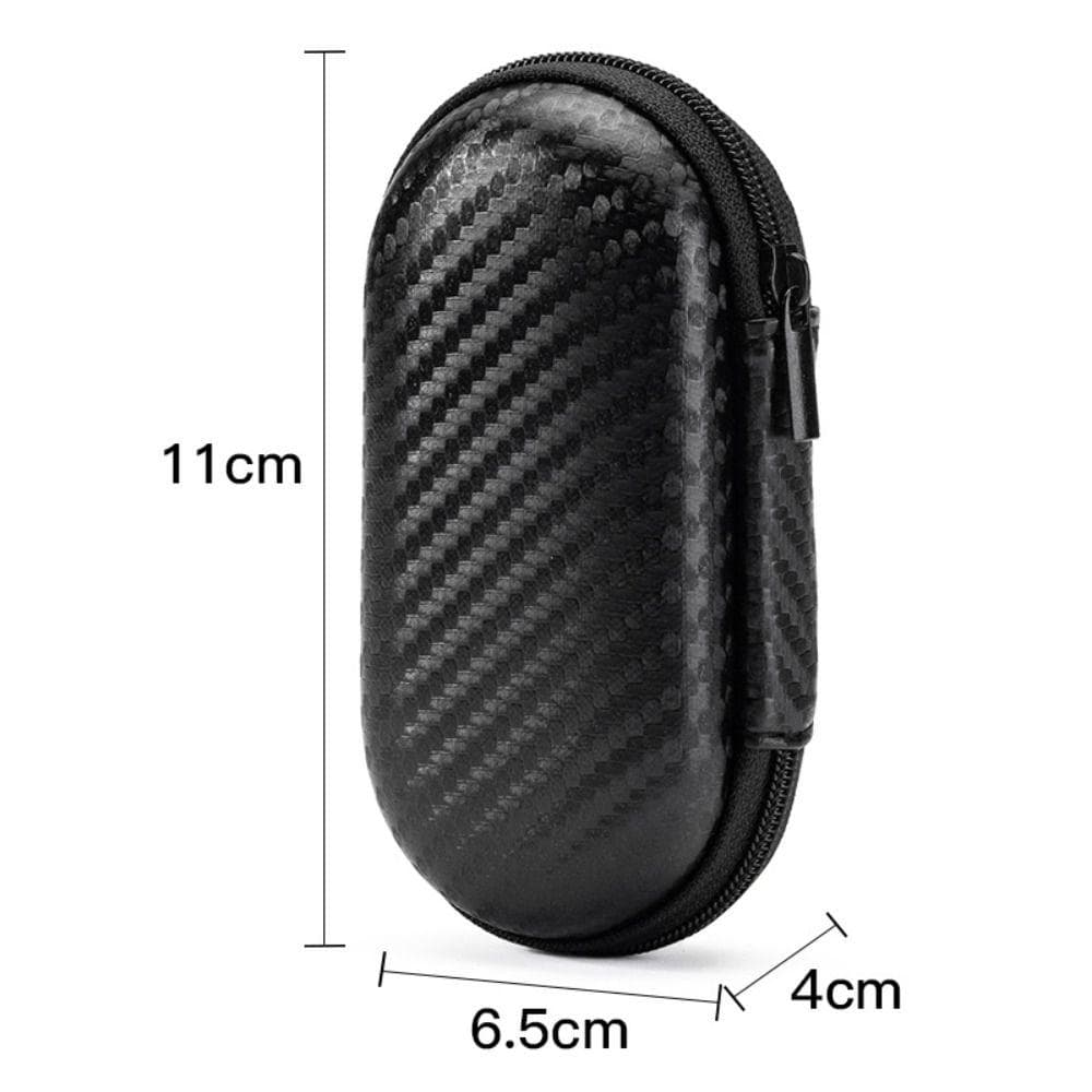Dust-proof Earphone Storage Bag Shockproof Headphones Carrying Case   Electronic Products 11 * 6.5 * 4