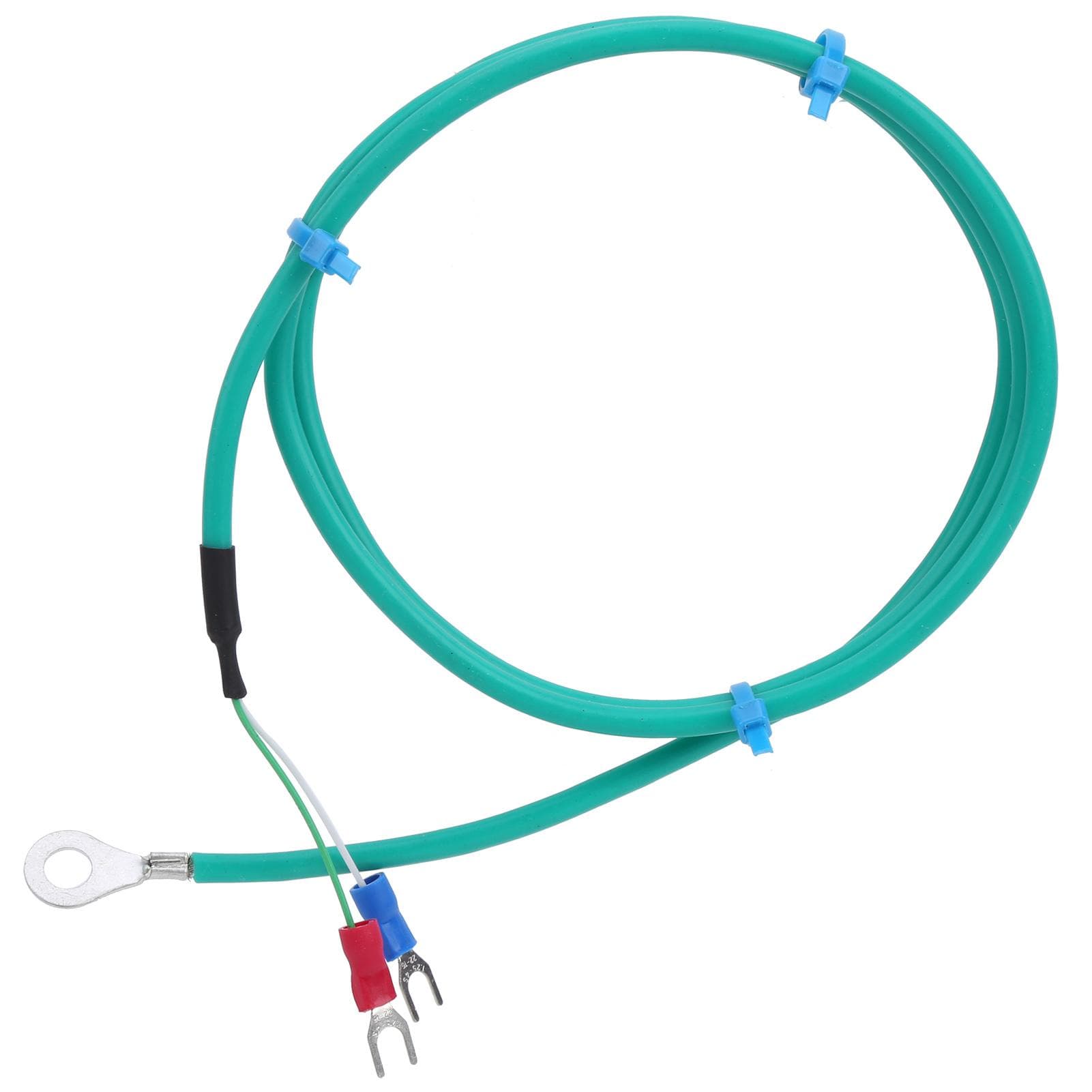KType Thermocouple Probe SMD Round Hole Silicone Temperature Measuring Line 0200 celsius (5meter )