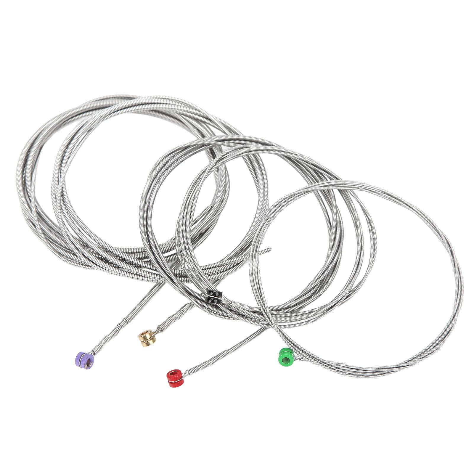 5Pcs Bass String Colourful Ball End G D A E B 5 Notes Metal Instrument Accessory