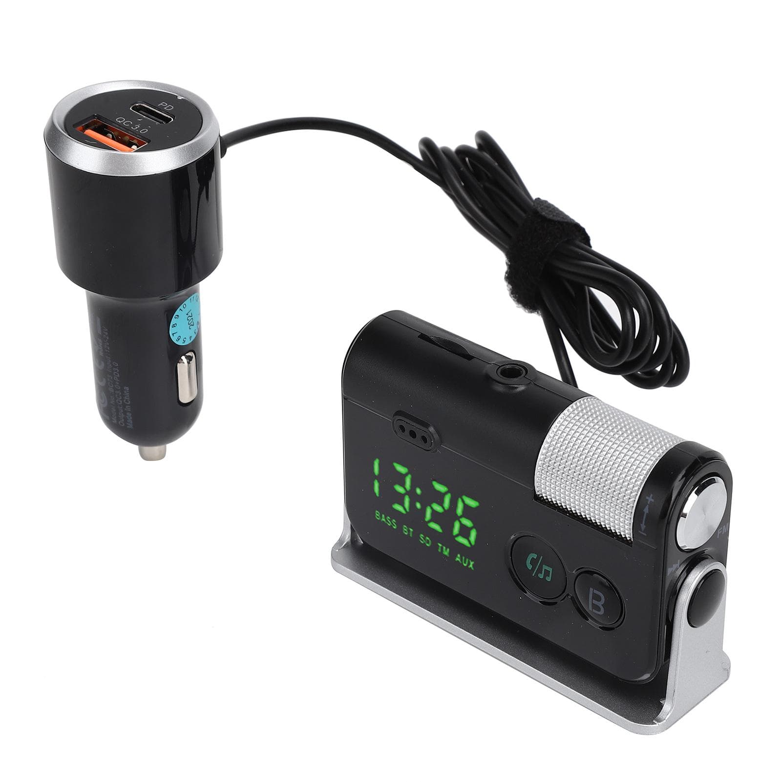 BC73 Car PDQC3.0 Charger Handsfree FM Transmitter Multifunction Bluetooth MP3 Player