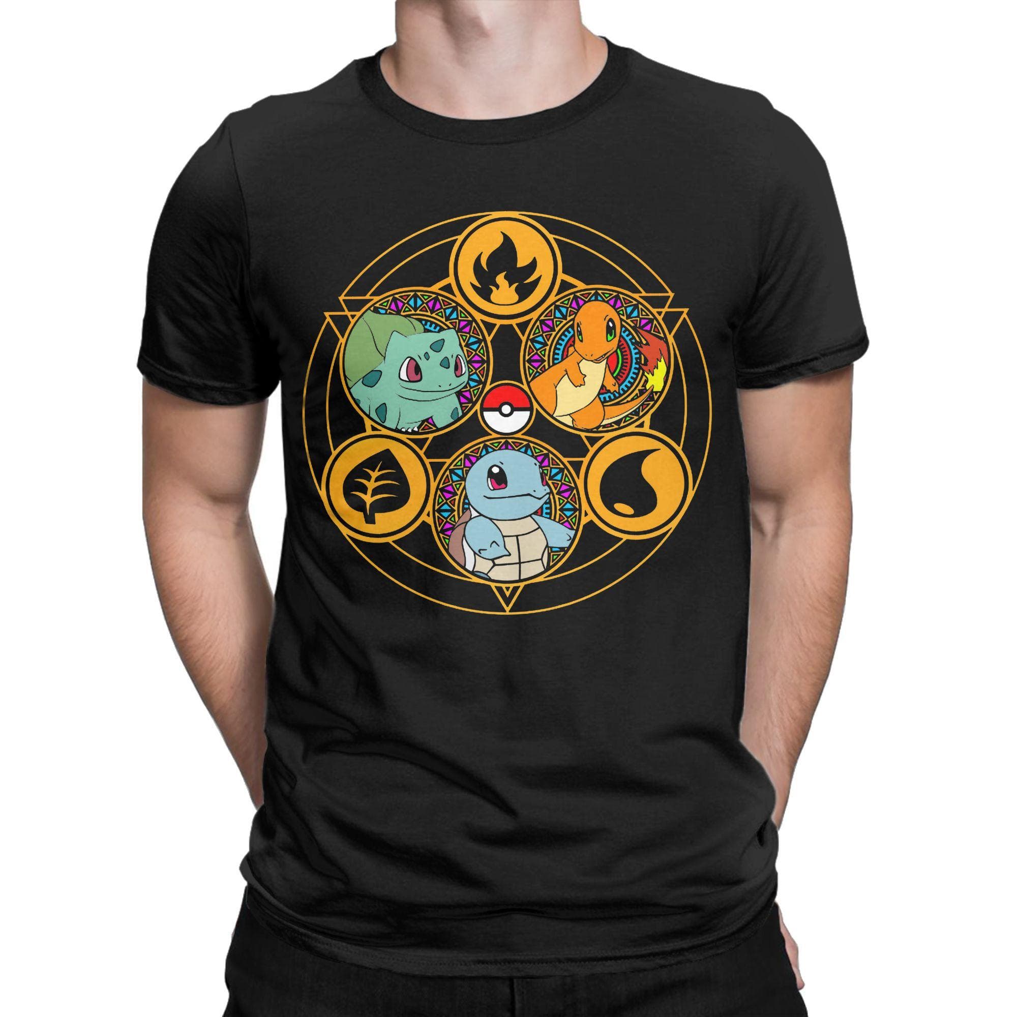 Ghost Gym T Shirt for Men Cotton T-Shirt Gengar Kaiju Japan Style Pocket Tee Shirt Short Sleeve Clothes Gift Idea XXL