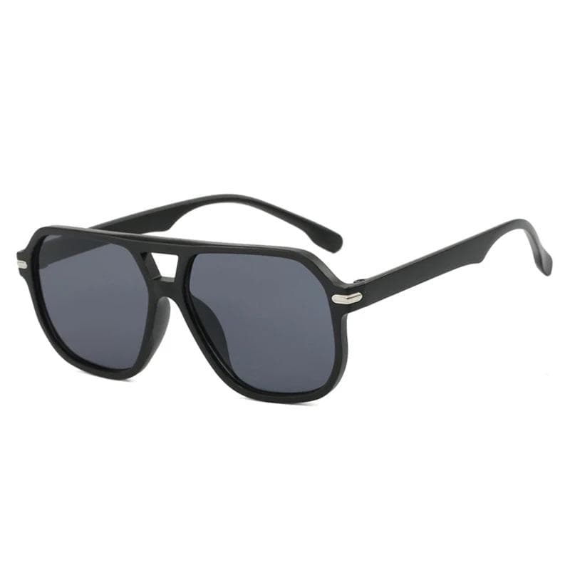 Luxury Twin Bridge Pilot Sunglasses for Women Oversized Frame UV400 Protection Classic Brand Design Fishing Driving Eyewear