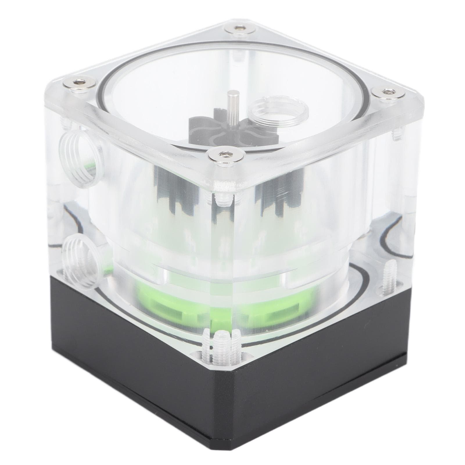 Water Pump PUBM4YT Integrated 7cm Sturdy Computer Water Cooler with Flow Indicator for Computer CPU