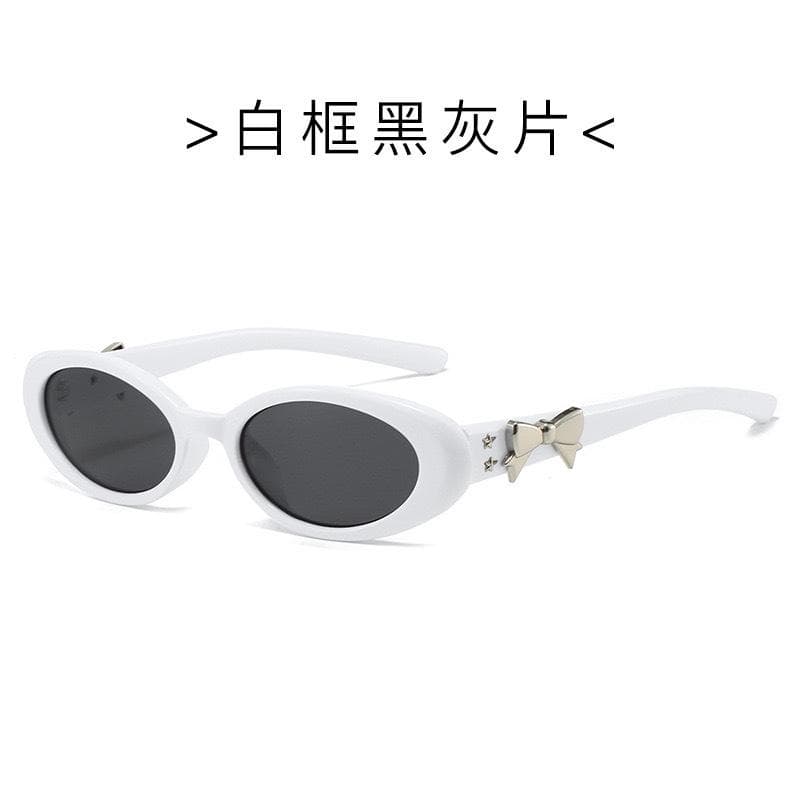 Oval Sunglasses for Women Korean Style UV400 Protection Outdoor Travel Hiking Sun Glasses Fashion Trendy