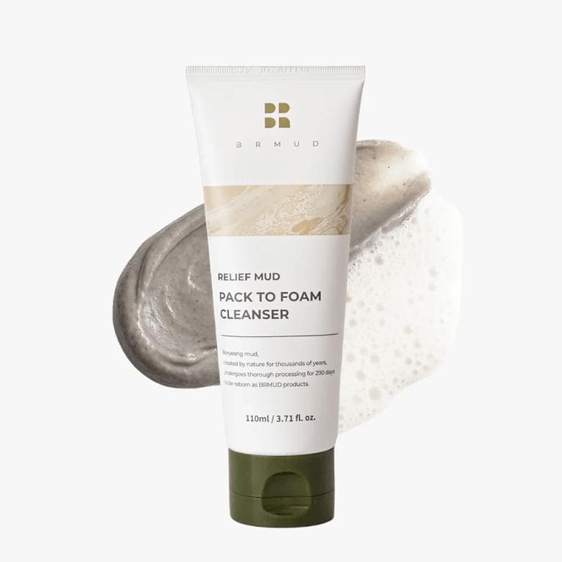 [BRMUD] Relief Mud Pack To Foam Cleanser 110ml