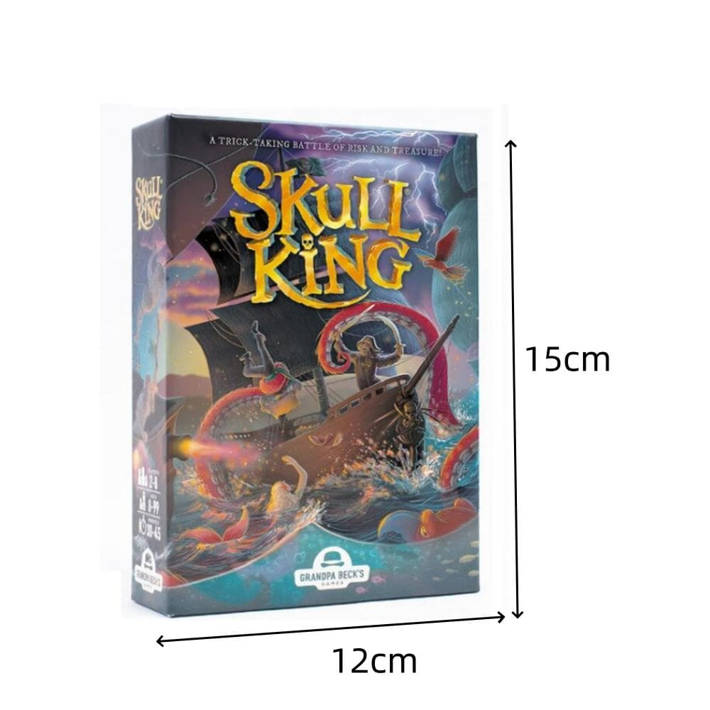 Skull King Board Game Pirate Adventure Strategy Cards for Enhance Interaction Party Games
