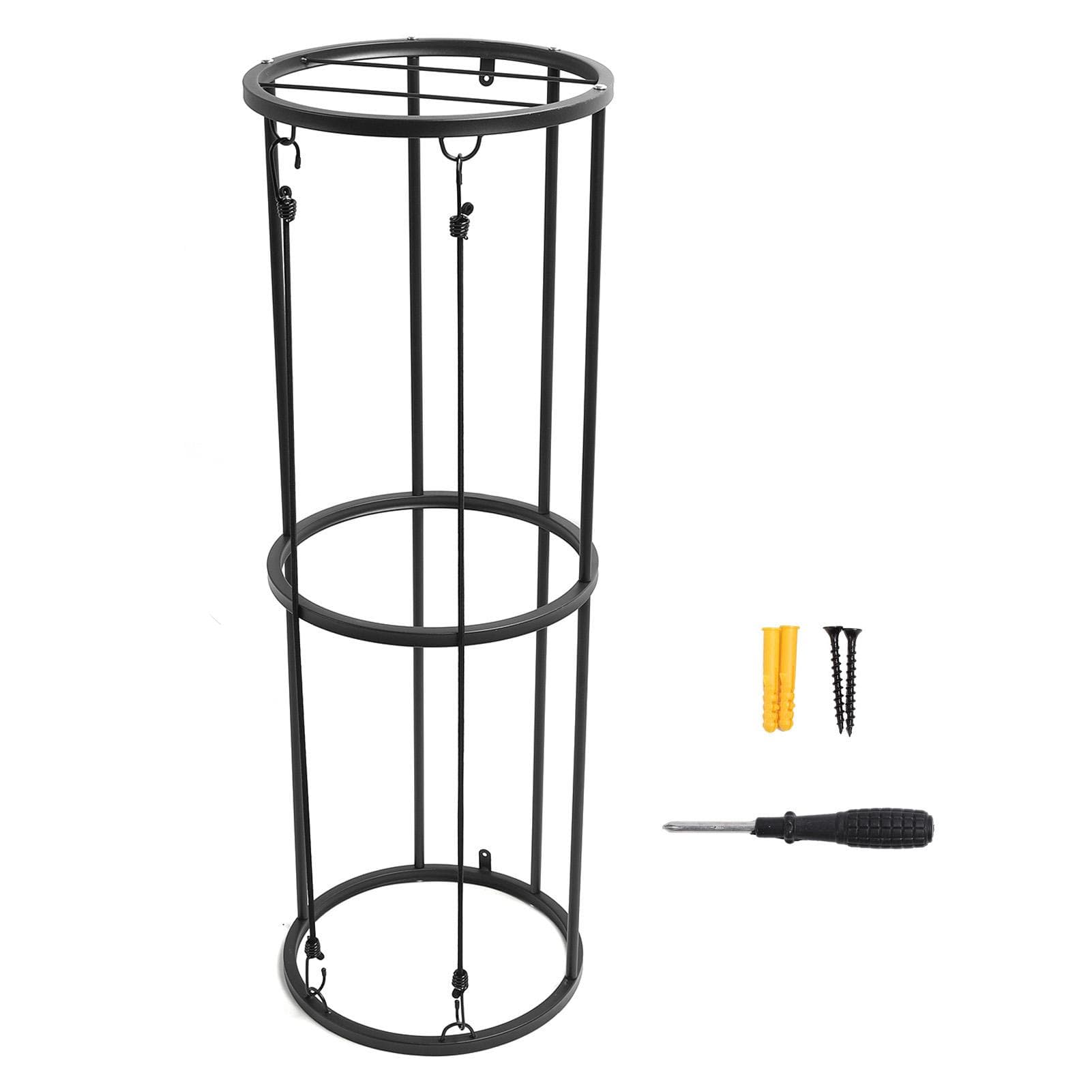 Garage Ball Storage Vertical Ball Rack for Soccer Volleyball Football Basketball Ball Cage