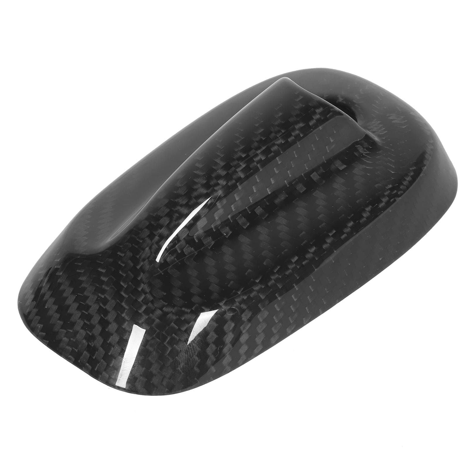 Antenna Base Cover Roof Aerial Cap Real Carbon Fiber Exterior Trim Fit for F55F56 2013+
