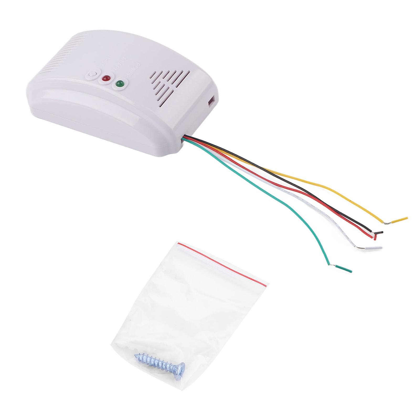 Natural Gas Alarm Sensor Propane Butane LPG Natural Motor Home Marine 12V