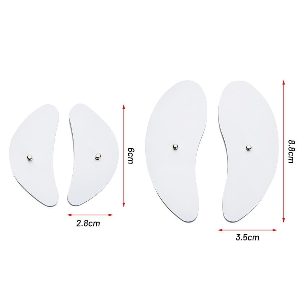 Cross Border EMS Facial Massager Electrode Patch, Crescent Therapy Patch, Pulse Moon Facial Massager, V-face Patch