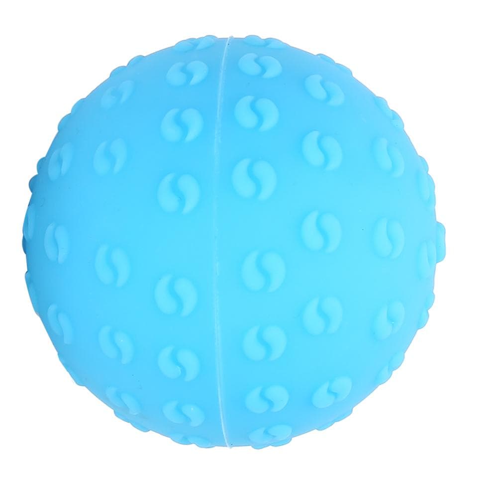 Fascia Massage Ball Silicone Fitness Yoga Exercise Massage Ball for Body Shoulder HandBlue blue