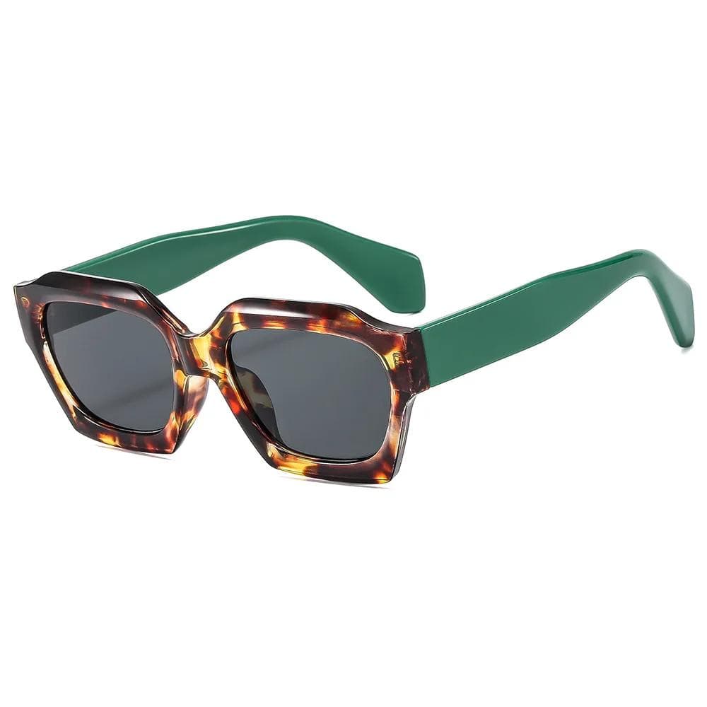 Fashion Square Sunglasses Men Women Small Rectangle Vintage Driving Shades UV400 Eyewear Stylish Sun Glasses 1PC