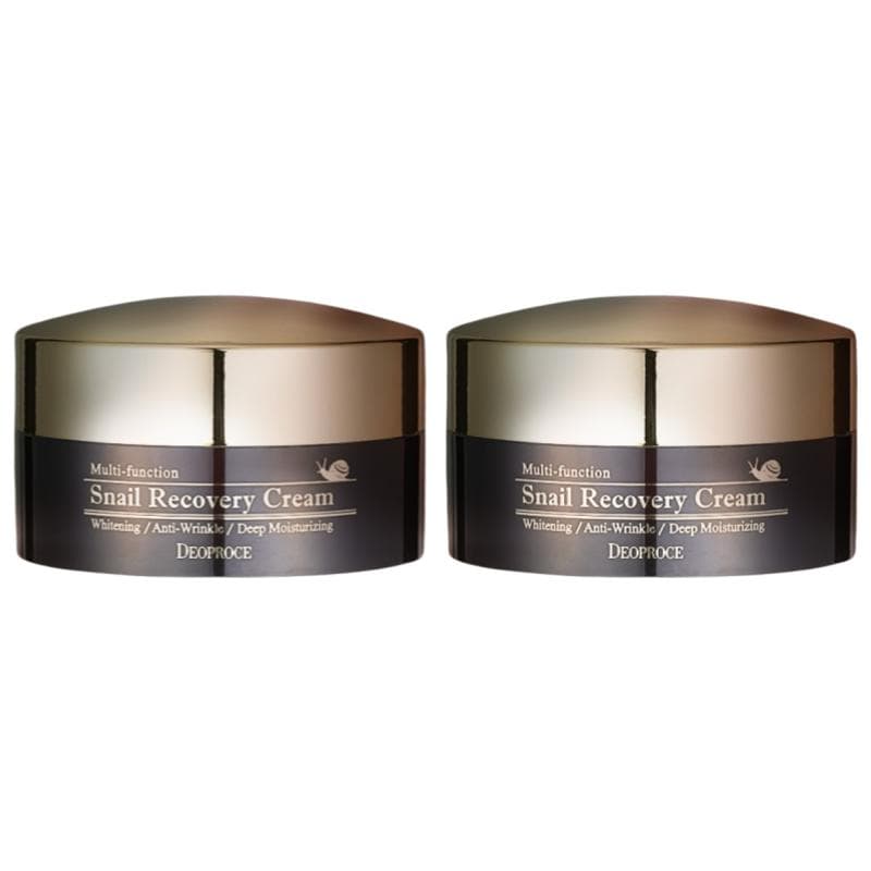 [Deoproce] Snail Recovery Cream 100g: Deep Moisturizing & Nourishing 100g X 2PCS