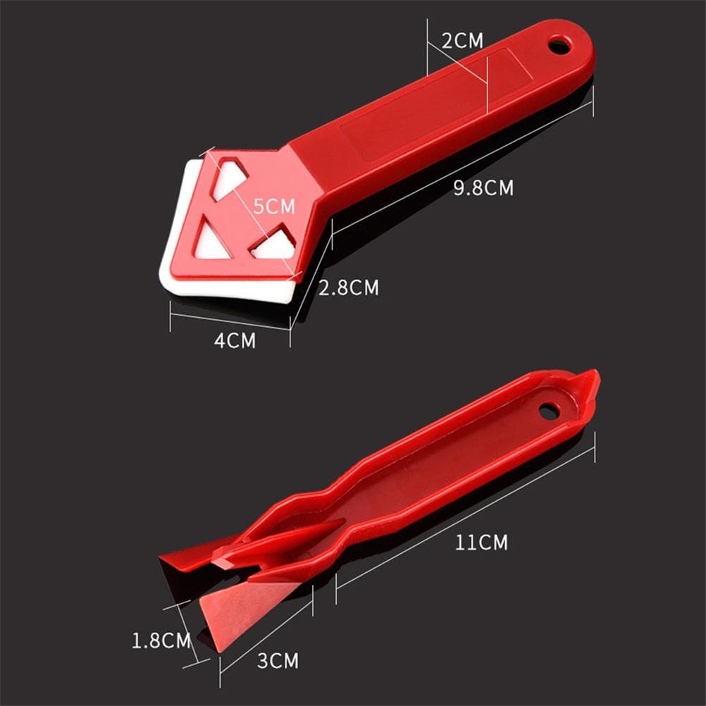 2Pcs Sealant Remover Tool Kit Scraper Caulking Mould Practical Floor Cleaner Tile Cleaner Mini