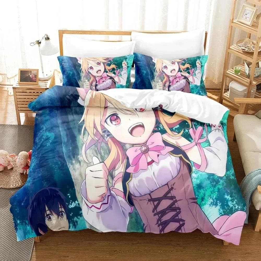 Anime Seirei Gensouki Bedding Set Boys Girls Twin Queen Size Duvet Cover Pillowcase Bed Kids Adult Fashion Home Textile 70x133cm 2pcs