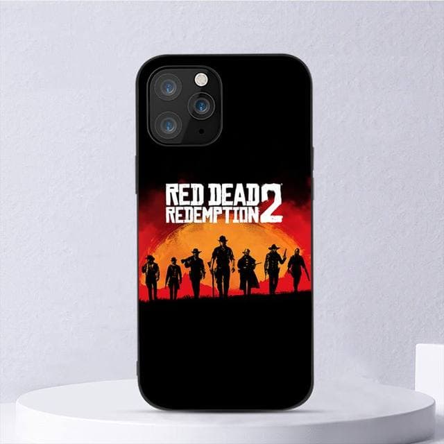 Game Red Dead Redemption 2 Phone Case For Iphone 11 12 Mini 13 14 Pro Xs Max X 8 7 6s Plus 5 Se Xr Shell iPhone11