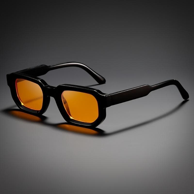 Men Vintage Rectangle Sunglasses Retro UV400 Protection Luxury Brand Design Fashion Shades for Women Goggles