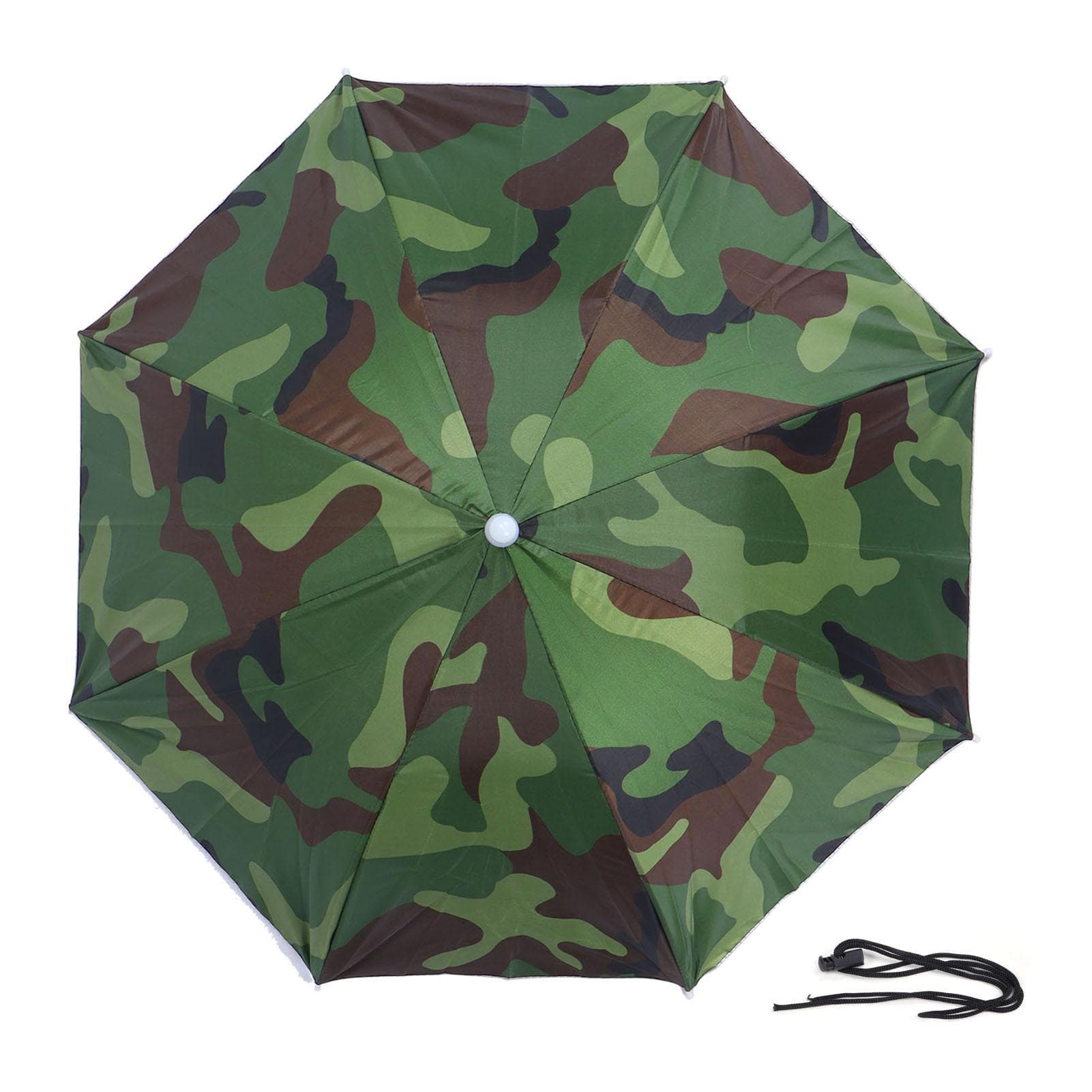 Foldable Umbrella Hat Portable Waterproof Outdoor Fishing Umbrella Cap for AdultCamouflage camouflage