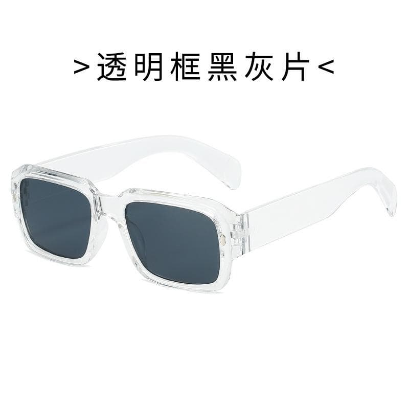 New Classic Rectangle Sunglasses Trendy Shades for Men Women Fashion Designer Style UV Protection Eyewear