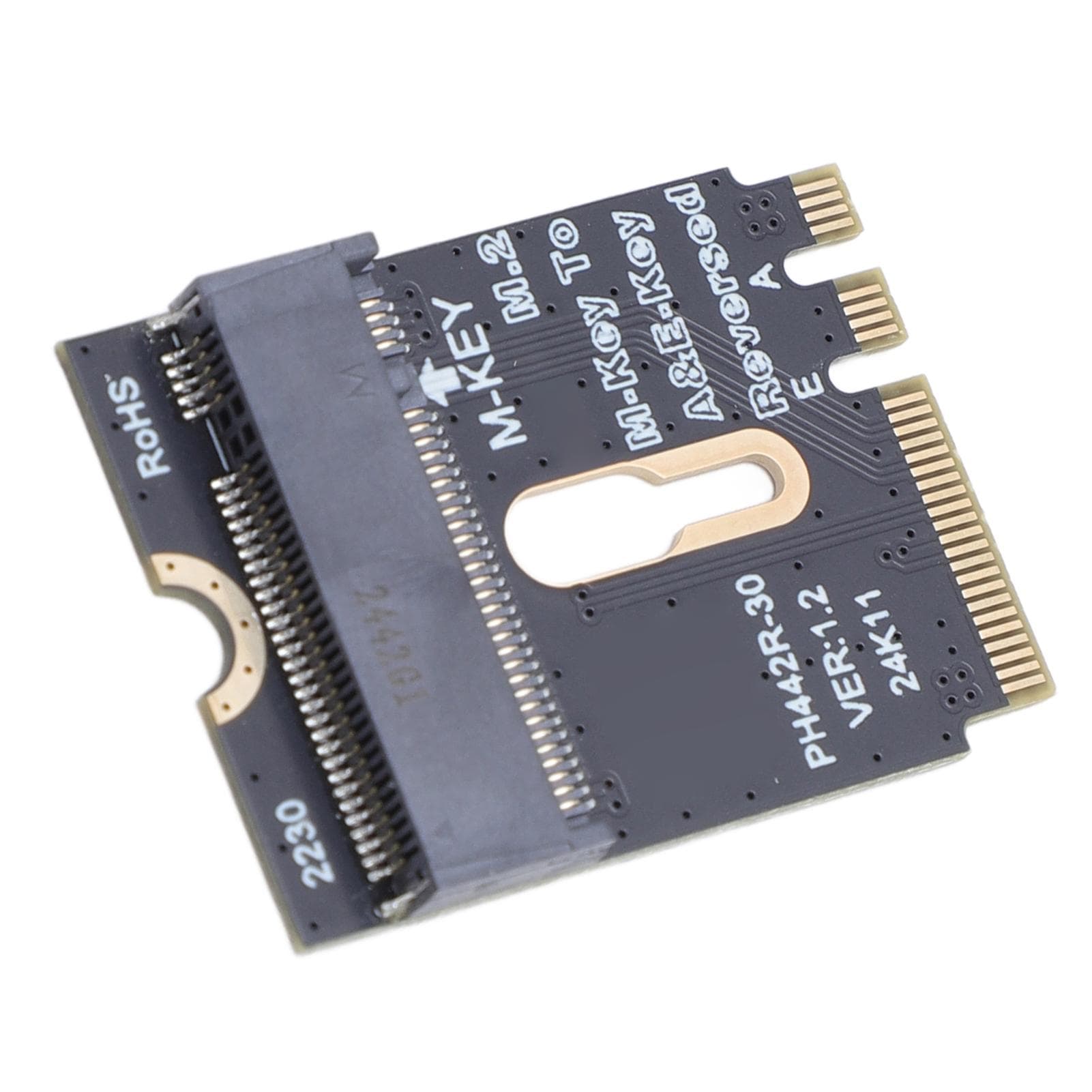 M.2 NVME SSD Convert Adapter M.2 A and E WiFi Port PCIe 4.0 M Key NVME SSD Convert Card for Nvme
