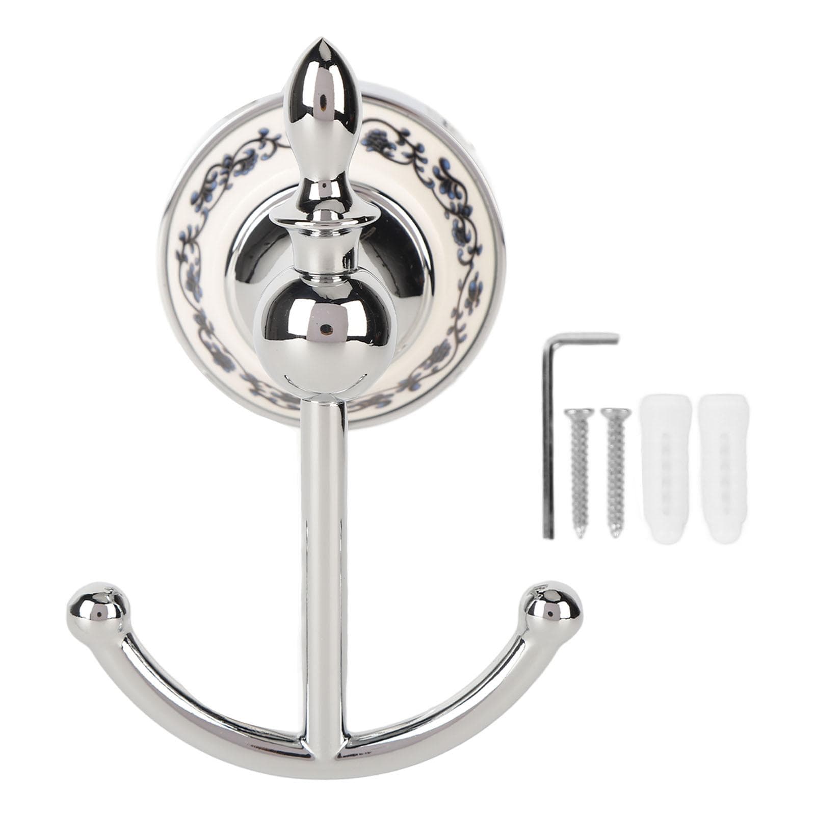Decorative Wall Hook Multifunctional Space Saving Ceramic Zinc Alloy Wall Mounted Hanging Hook for
