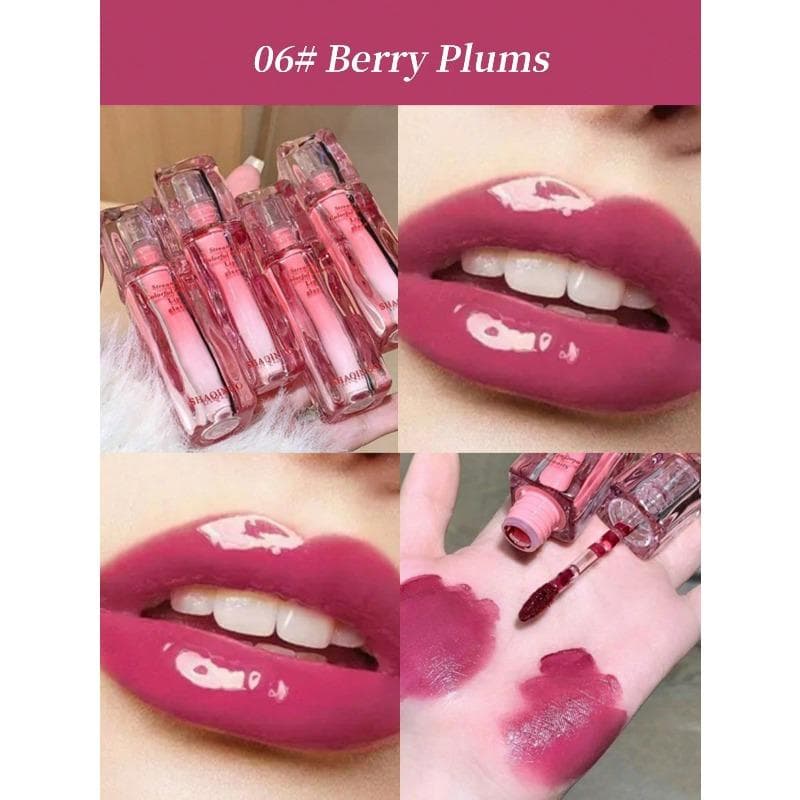 1pc Moisturizing Glossy Lip Gloss, Water-Based High Shine Lip Tint, Long-Lasting, Versatile For Daily Wear