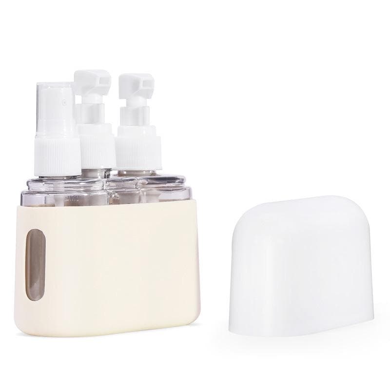 3/4-In-1 Travel Bottle Set Perfume Refillable Combination Hand Wash Lotion Split Shampoo Shower Gel Empty Bottle Travel Kit