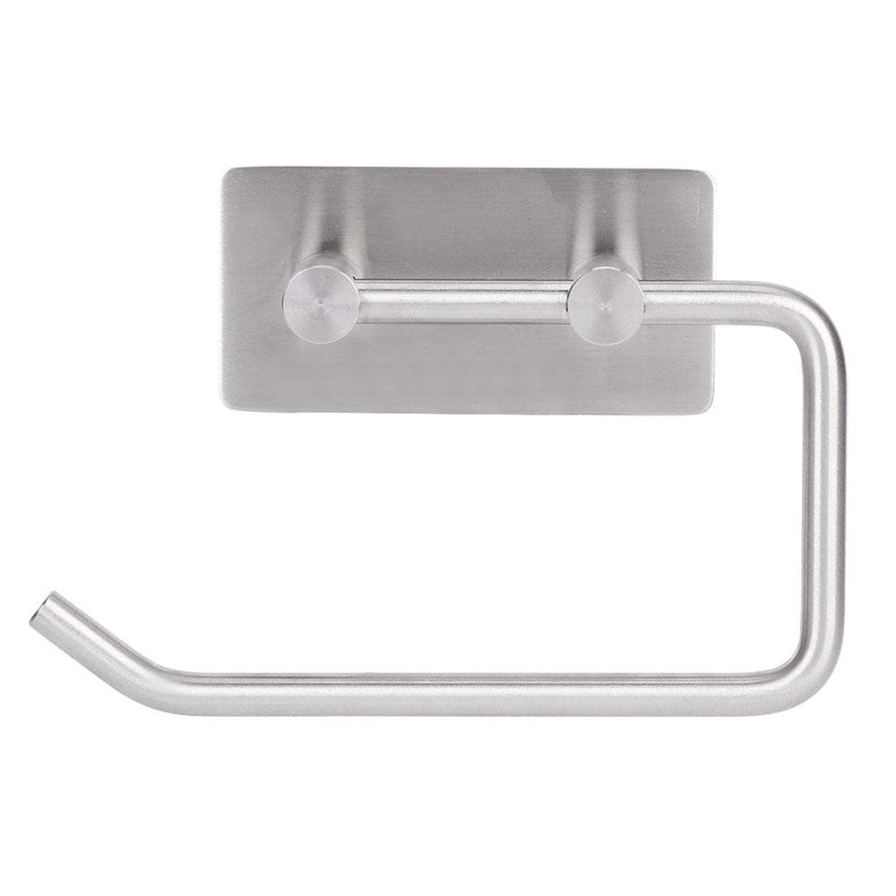 Stainless Steel Kitchen Roll Paper Rack Self Adhesive Towel Rack for Home Bathroom Hotel Use