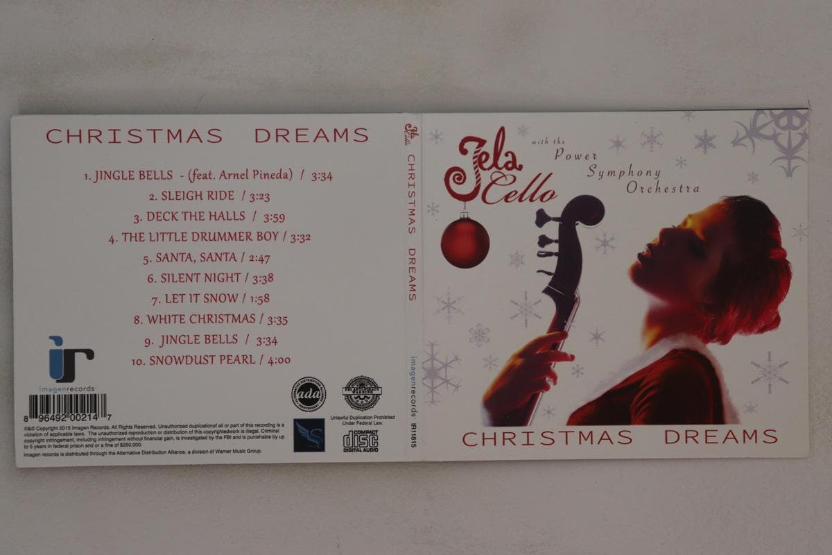 CD JELA CELLO - Christmas Dreams IR11615 IMAGEN & I Non Japan Jazz Used