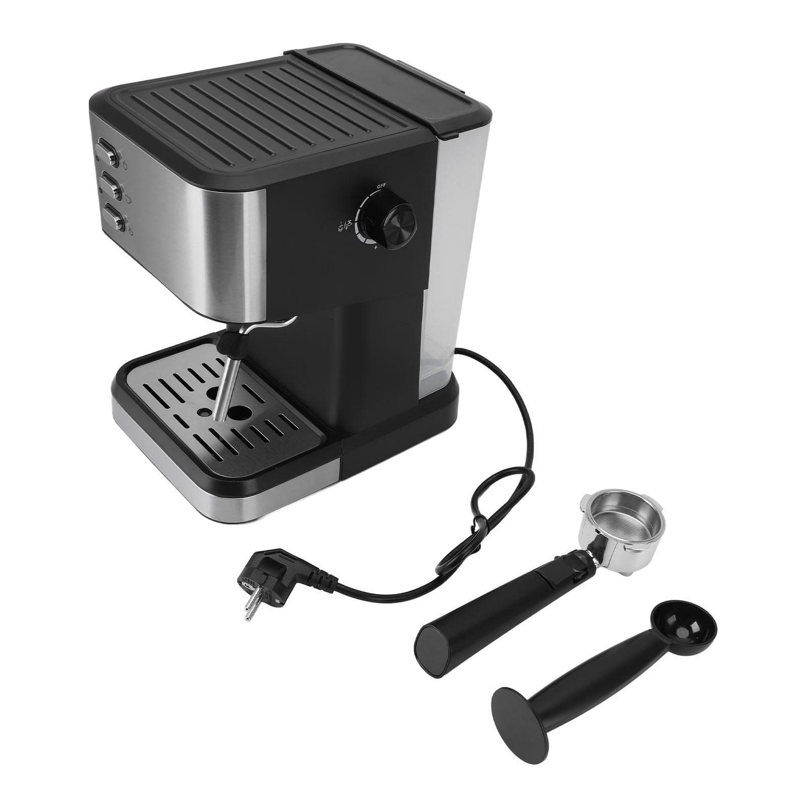 Semi Automatic Coffee Machine Professional 20Bar 1.5L Water Tank Fast Preheating High Temperature L