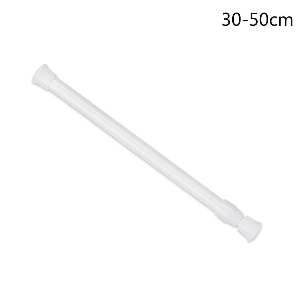 Durable Spring Load Extendable Sticks Bathroom Product Curtain Telescopic Pole Hanging Rods retractable length 30-50cm
