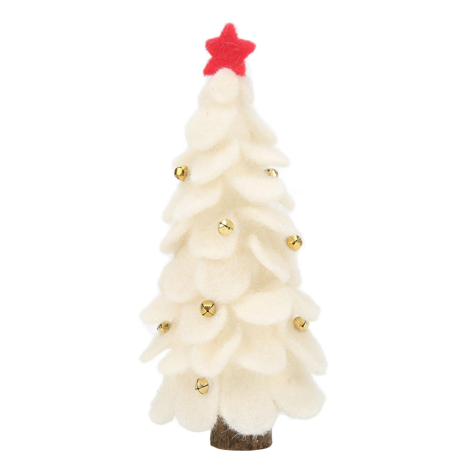 2023 New Christmas Decoration Wool Felt Christmas Tree Ornament Home New Year Party Ornament White