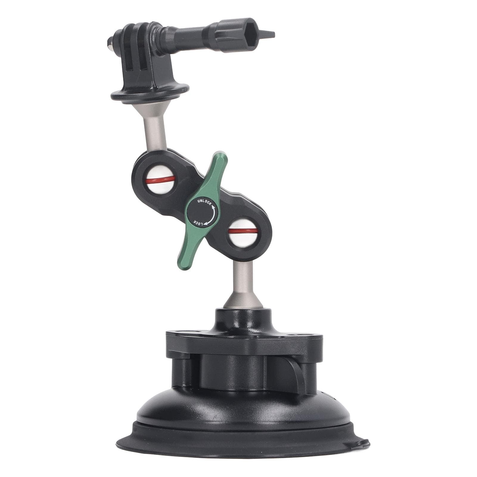 Magnetic Phone Holder 360 Degree Rotation Aluminum Alloy Car Dash Mount Phone Support Bracket