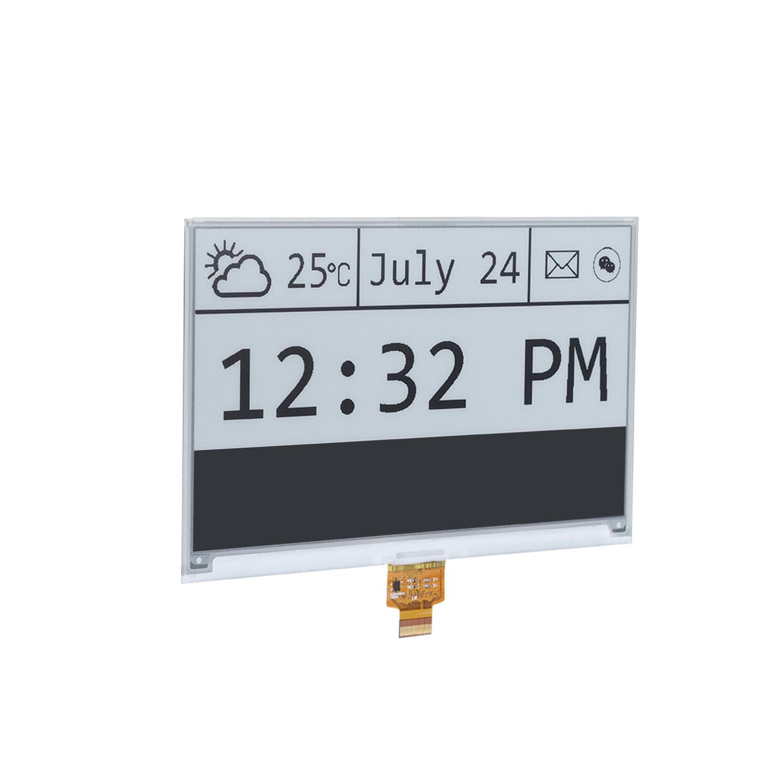 7.5inch E ink Display HAT 640 * 384 Module Board for Raspberry Pi 2B3B3B+Zero SPI Interface