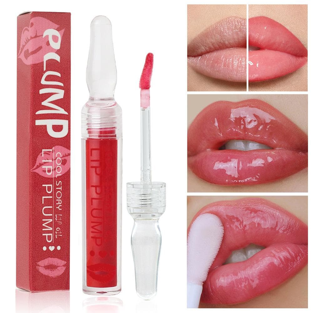 Lip Oil, Moisturizing and Full Lips, Colorful Lip Gloss, Spring and Summer Women's Lip Oil, Lip Fuller Gloss, Moisturizing Hydrating Lip Serum