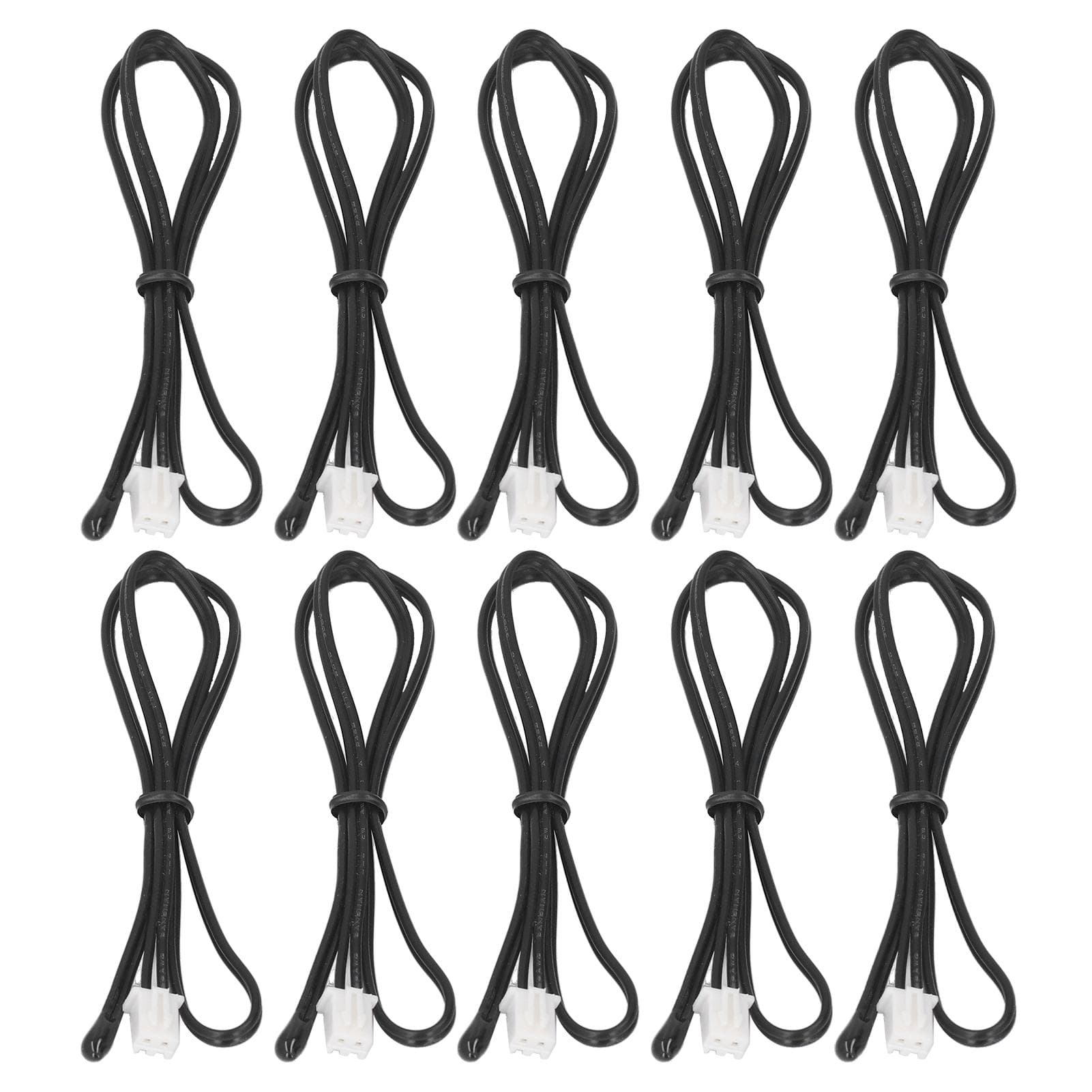 10K Temperature Sensor Probe for Air Conditioner NTC Thermistor Waterproof Rust Resistant Sensitive