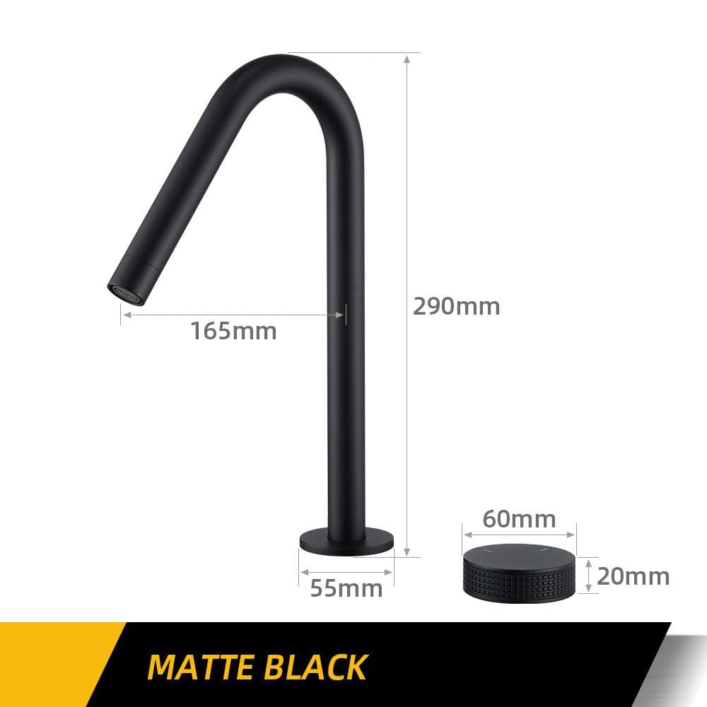 Matte Black Basin faucet Knurled Single Handle Widerspread Faucet Hot And Cold Desk Mounted Sink Tap Bathroom Mixer