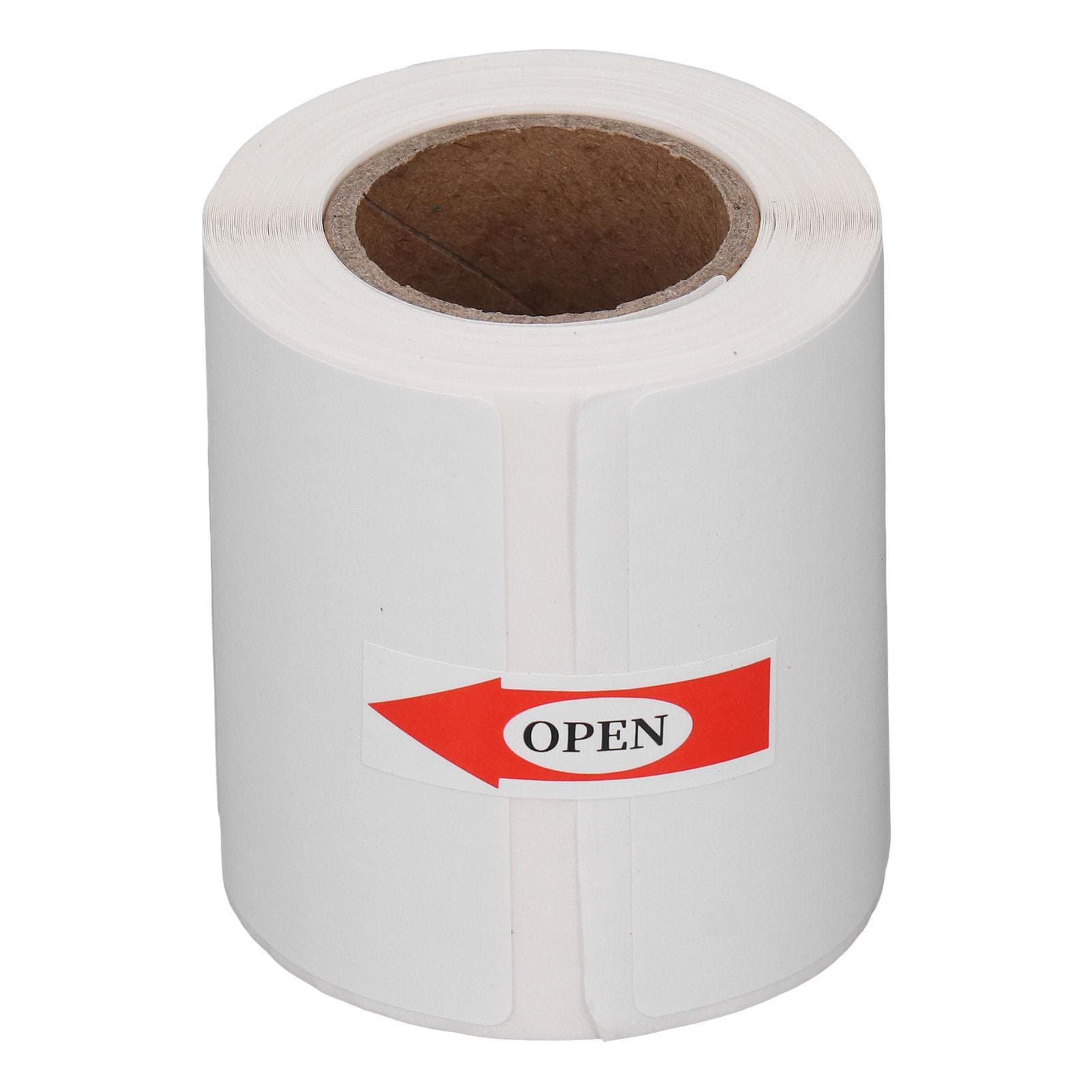 1 Roll Label Paper Clear Printing Easy Handwriting Waterproof Anti Scratch Strong Stickiness