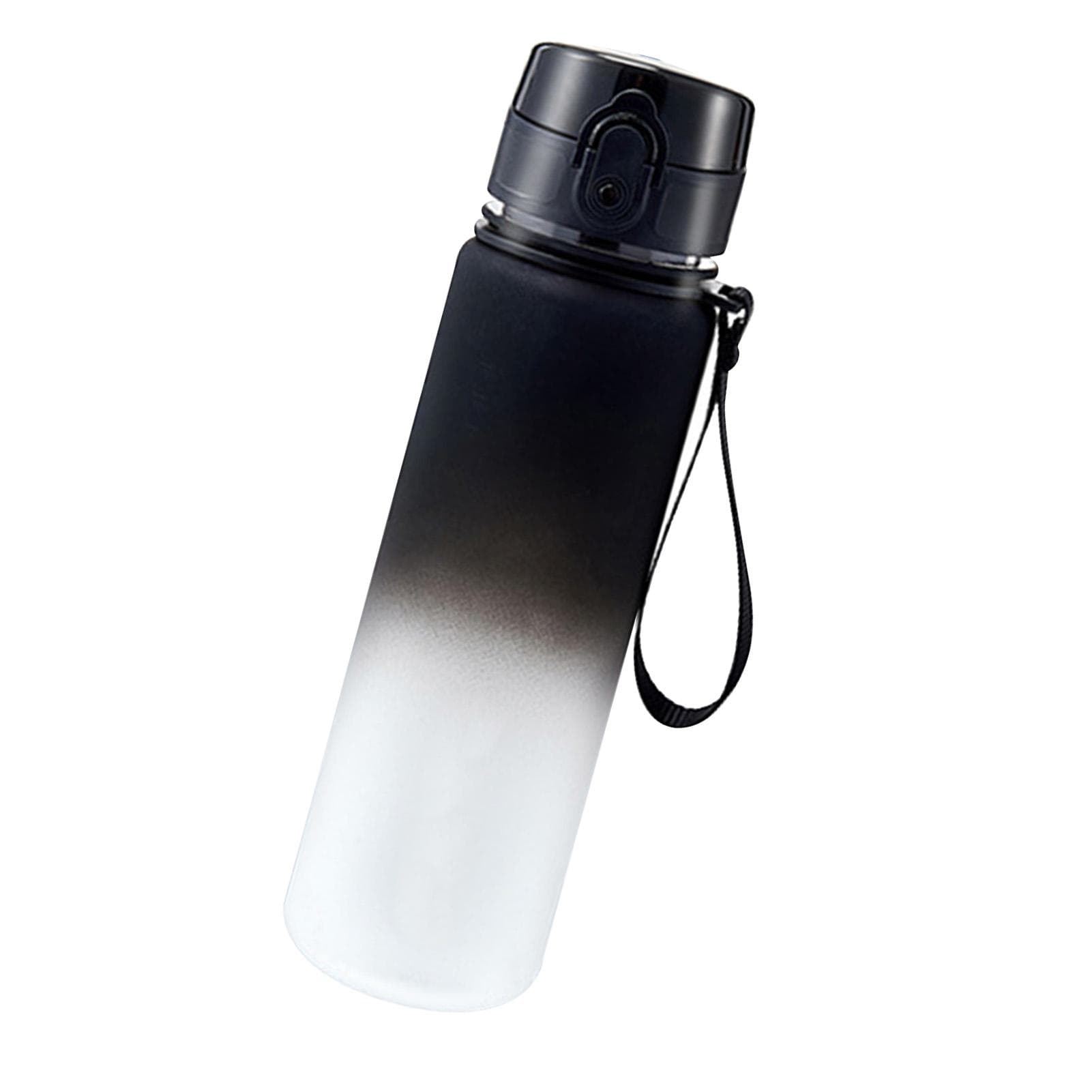 Men Sports Water Bottle 600ml 21oz High Temperature Resistant Fitness Portable Cup Summer Student